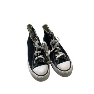 Converse Chuck Taylor All Star High Top Black White Sneakers 272855F Kids US 4